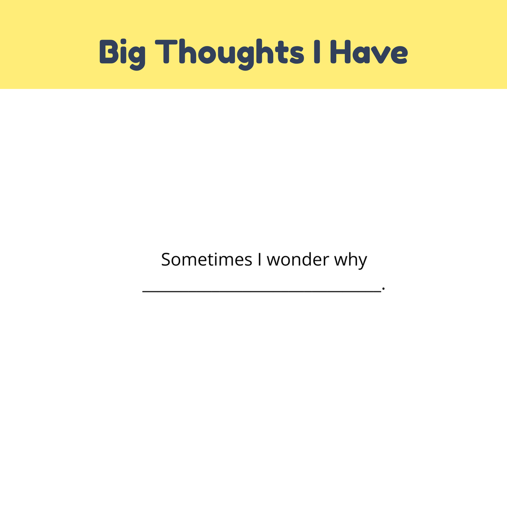 A Book About My World: Fill-in-the-blanks for Boys Ages 4 to 7 - Paperback