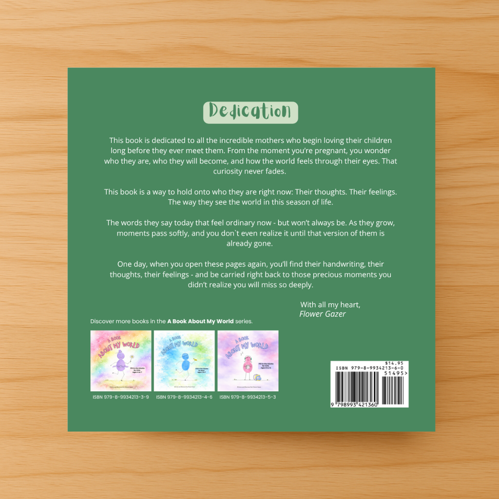 A Book About My World: Fill-in-the-blanks for Boys Ages 8 to 12 - Paperback