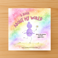 A Book About My World: Fill-in-the-blanks for Girls Ages 4 to 7 - Paperback