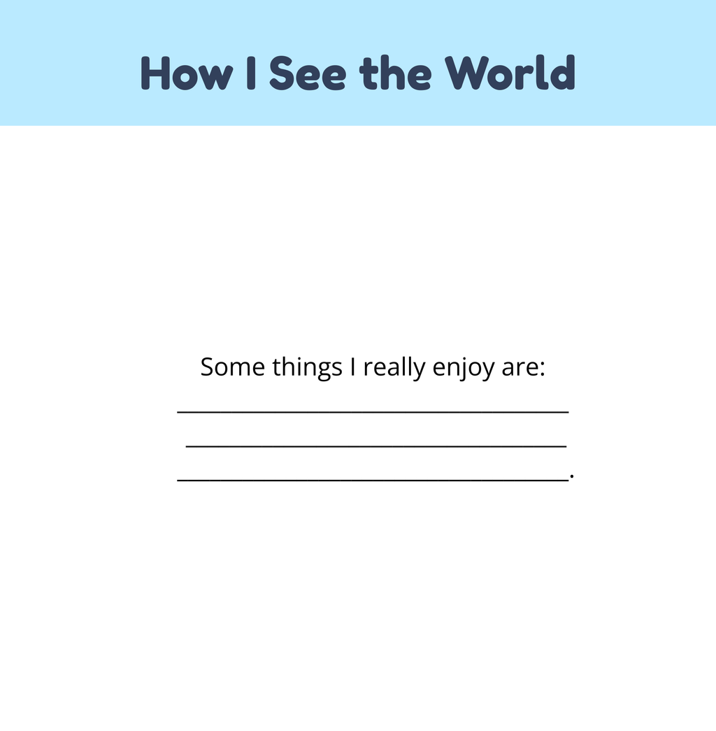 A Book About My World: Fill-in-the-blanks for Boys Ages 8 to 12 - Paperback