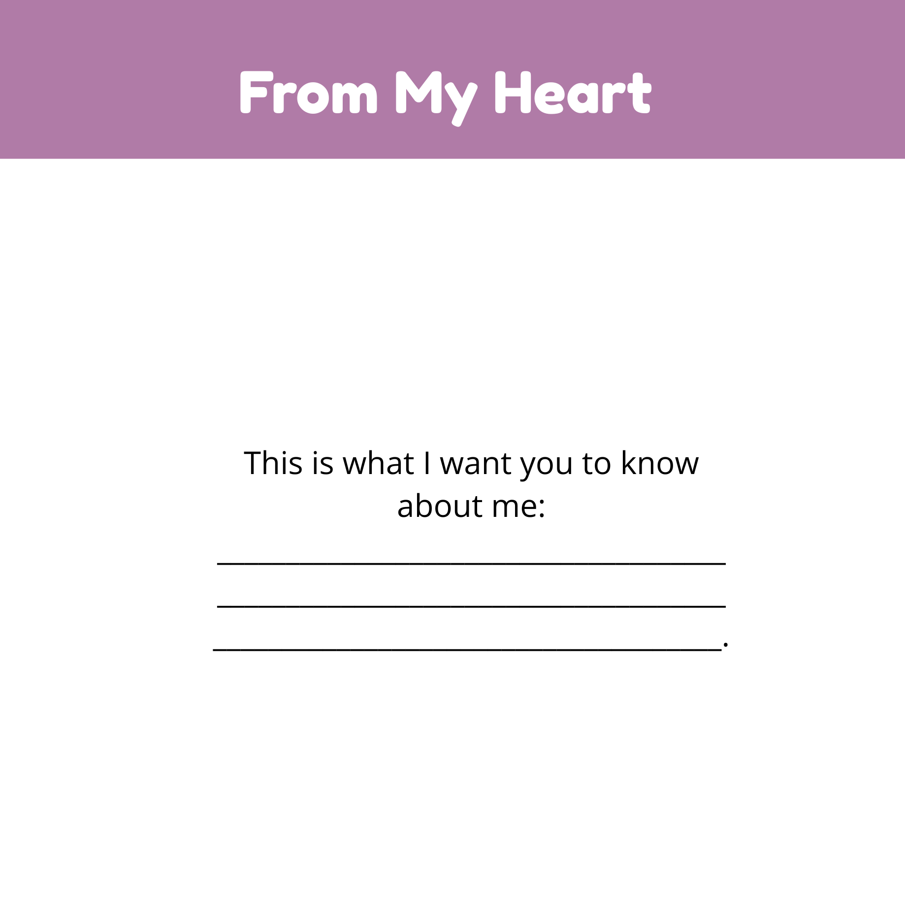 A Book About My World: Fill-in-the-blanks for Girls Ages 8 to 12 - Paperback