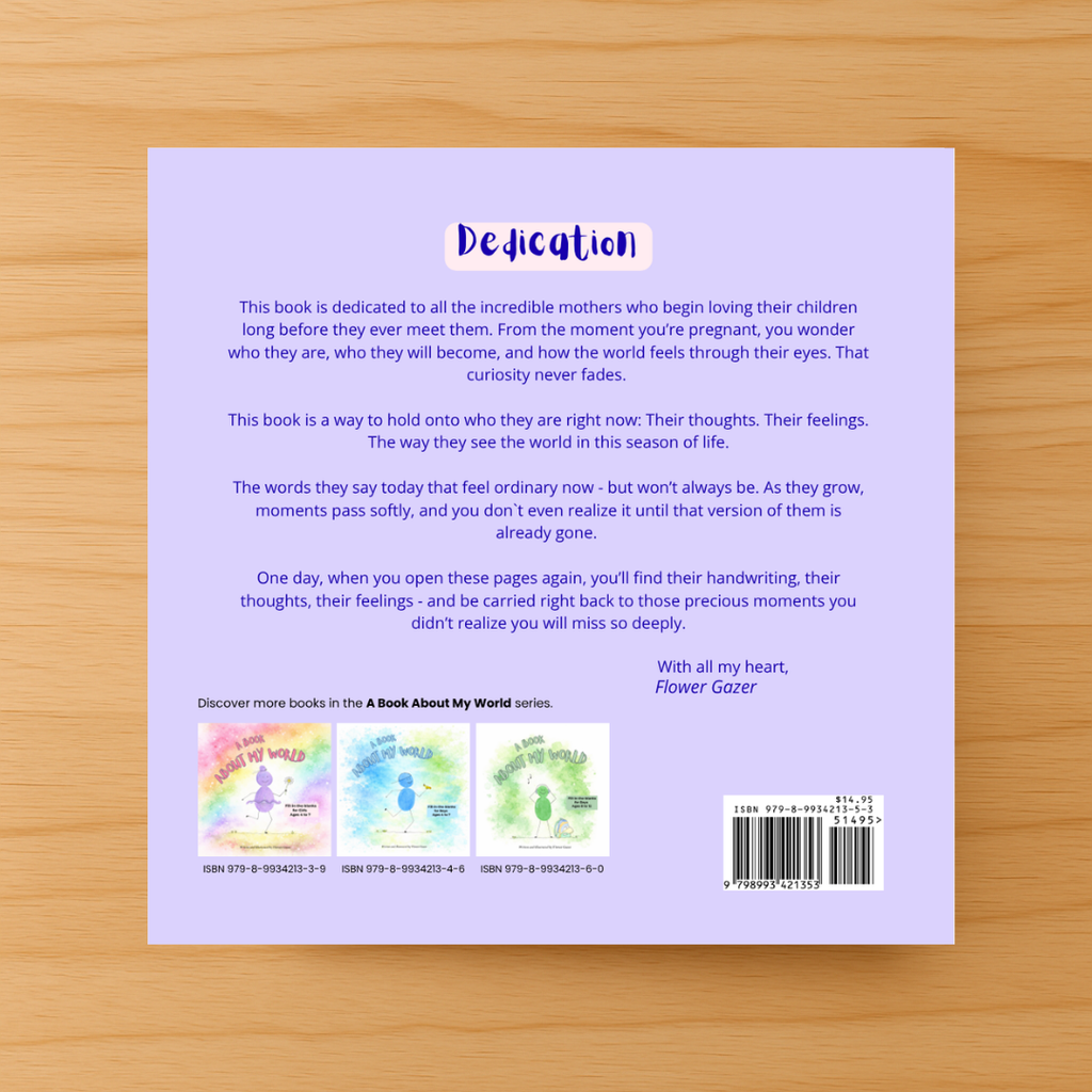 A Book About My World: Fill-in-the-blanks for Girls Ages 8 to 12 - Paperback