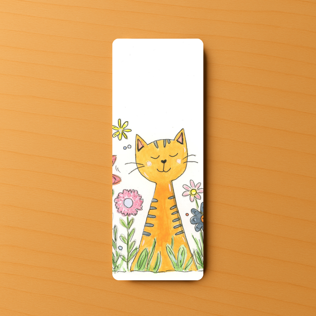Happy Cat Bookmark