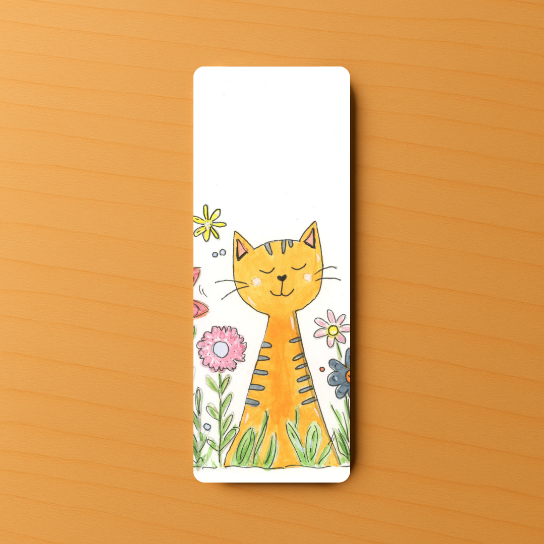 Happy Cat Bookmark