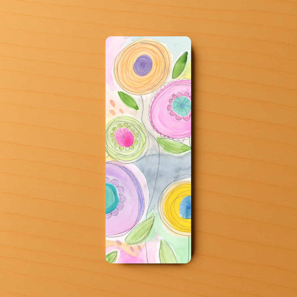 Summer Flowers Bookmark