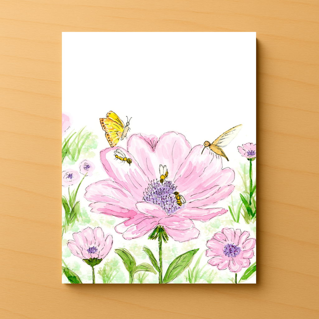 Flower Bloom Art Print (7×10)