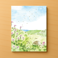 Flower Field Art Print (7×10)
