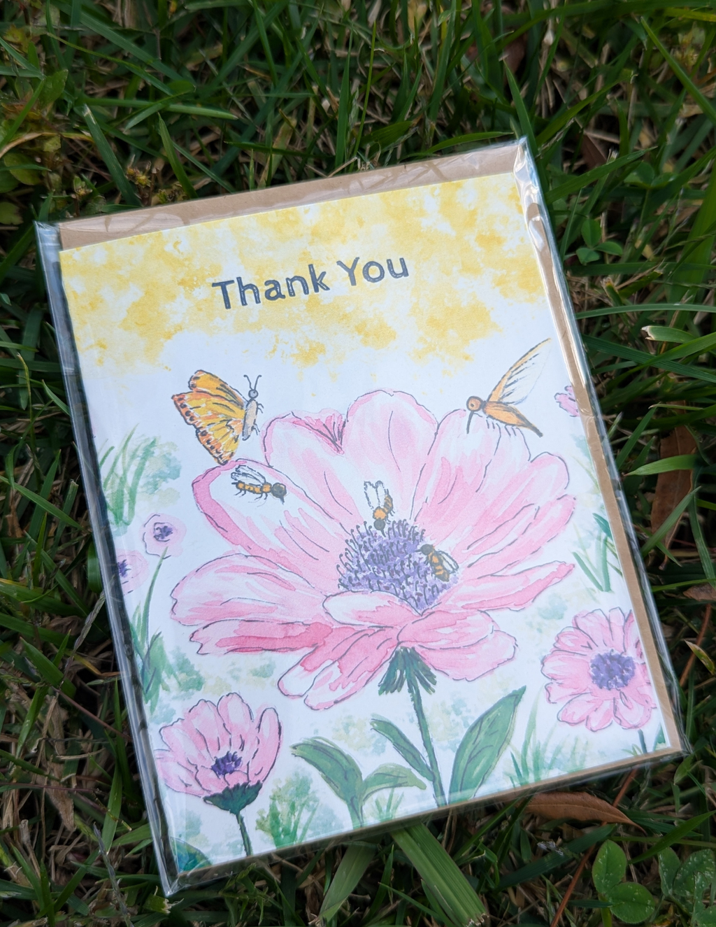 Thank You Greeting Card - Inspired by Tiny Seeds, Big Dreams Book