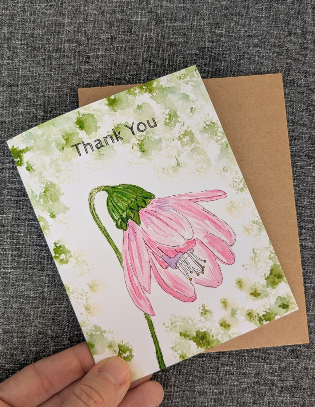 Thank You Greeting Card - Inspired by Tiny Seeds, Big Dreams Book