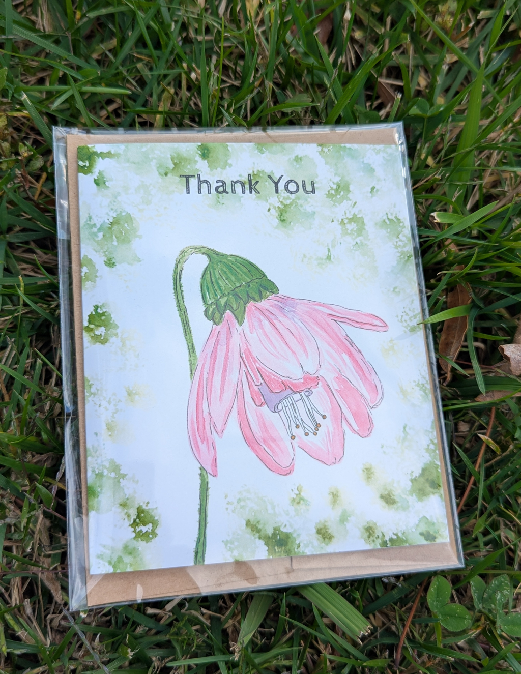Thank You Greeting Card - Inspired by Tiny Seeds, Big Dreams Book
