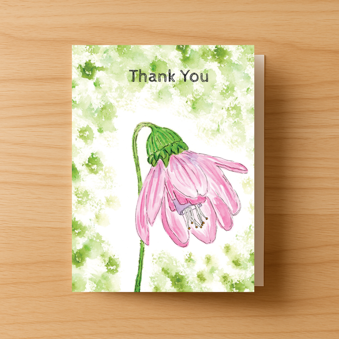 Thank You Greeting Card - Inspired by "Tiny Seeds, Big Dreams" Book