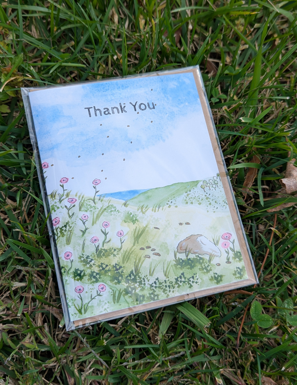 Thank You Greeting Card - Inspired by Tiny Seeds, Big Dreams Book