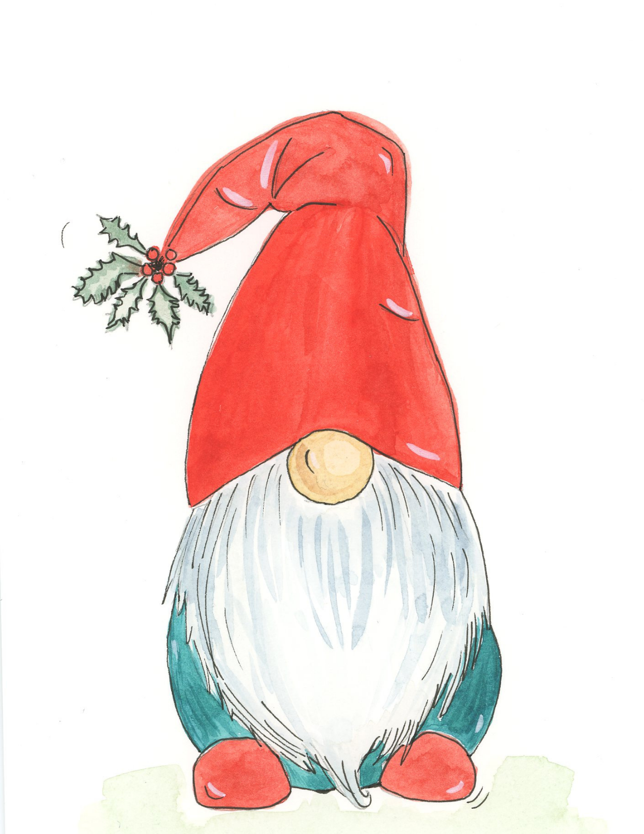 Gnome Greeting Card