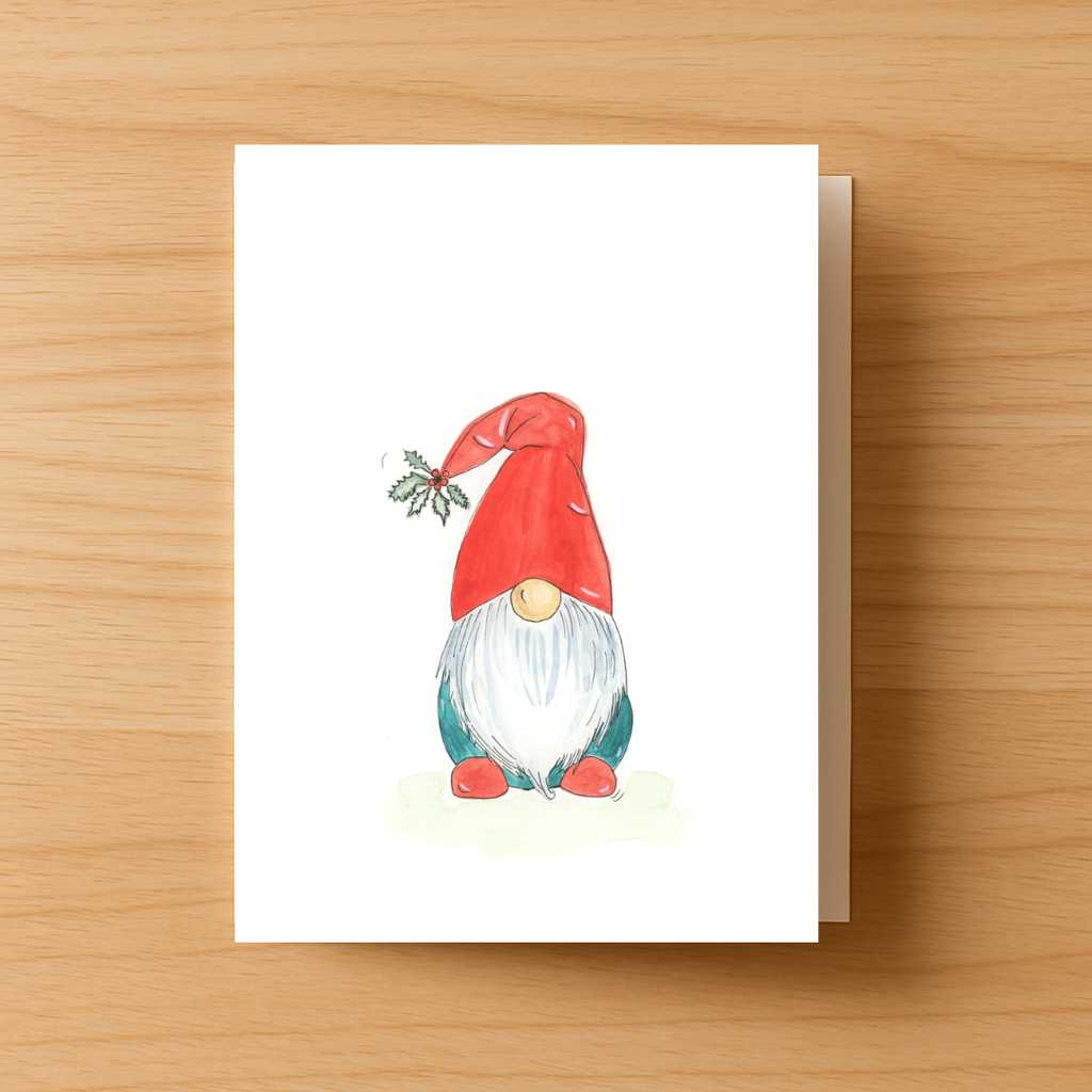 Gnome Greeting Card