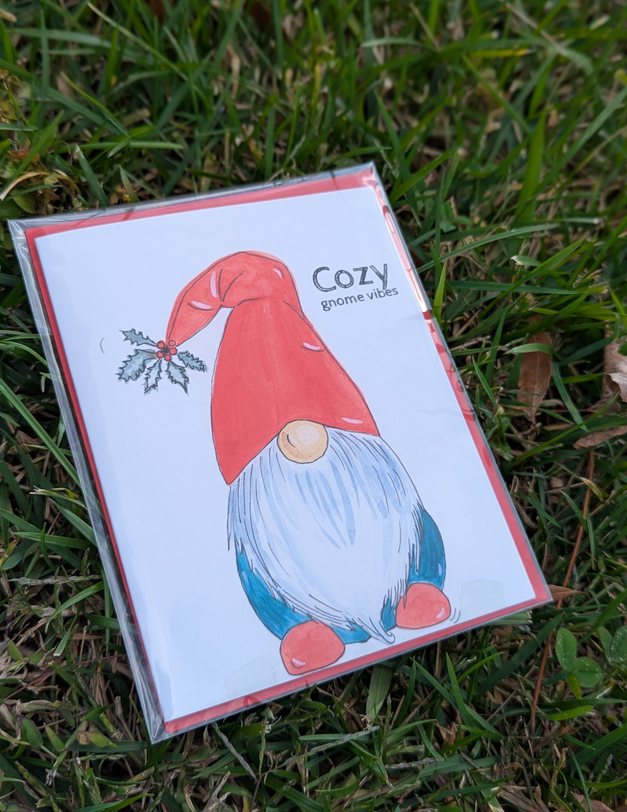 Gnome Greeting Card