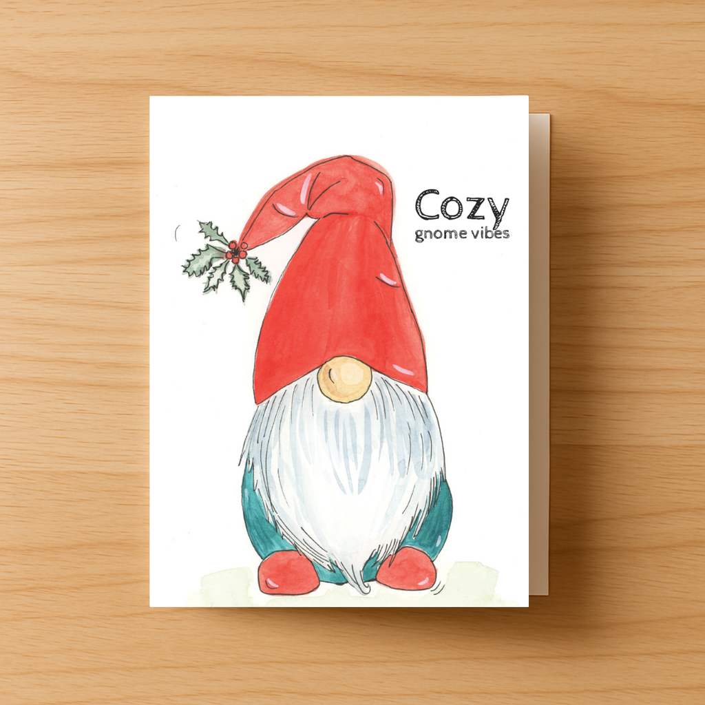Gnome Greeting Card