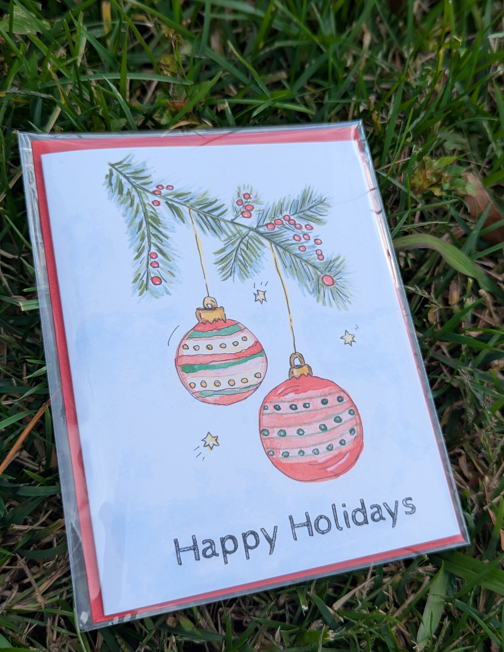 Ornaments Greeting Card