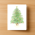Christmas Tree Greeting Card