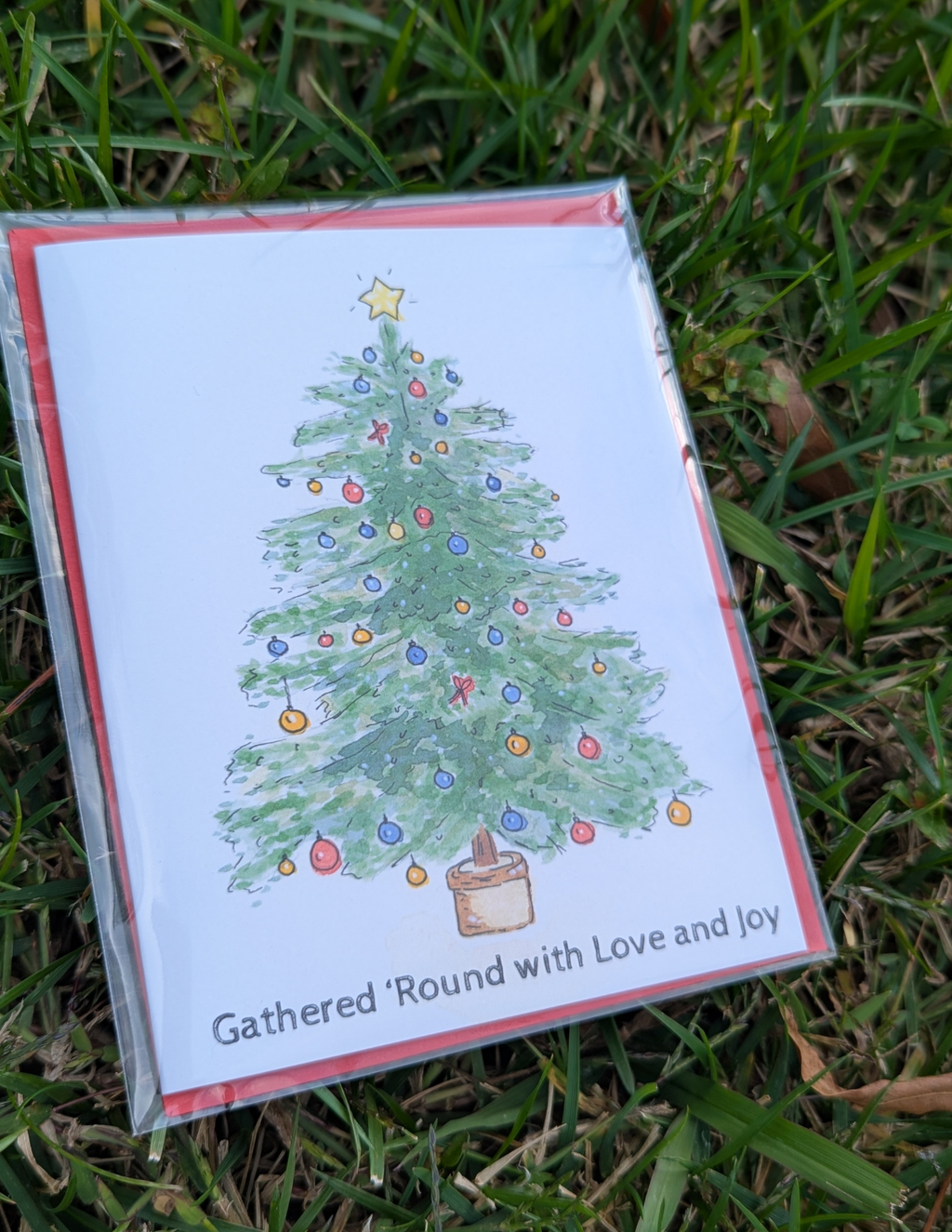 Christmas Tree Greeting Card