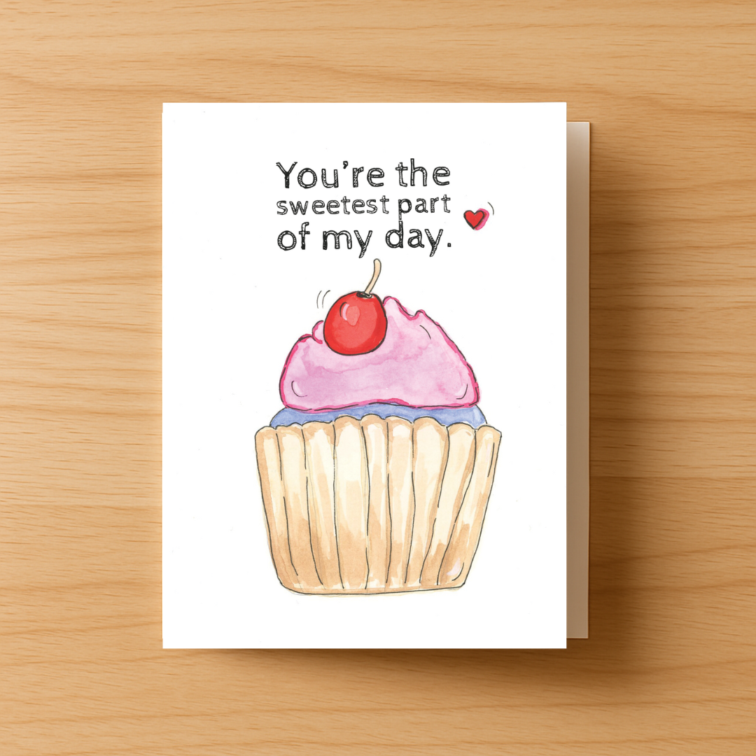 Cupcake Greeting Card
