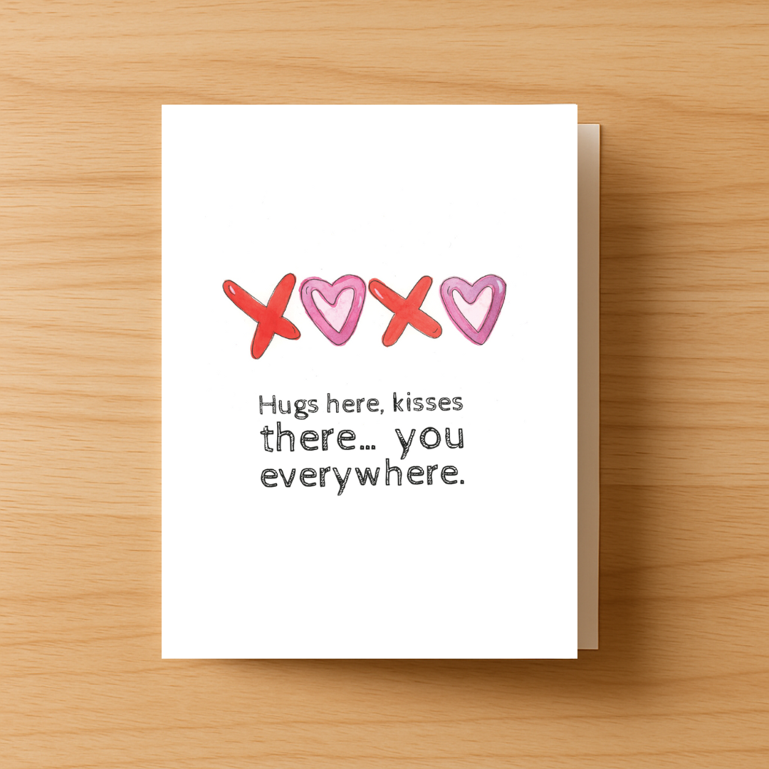 XOXO Greeting Card