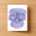 Violet Grace Greeting Card