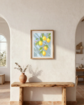 Original Watercolor Art "The Lemon Hour" 10x14