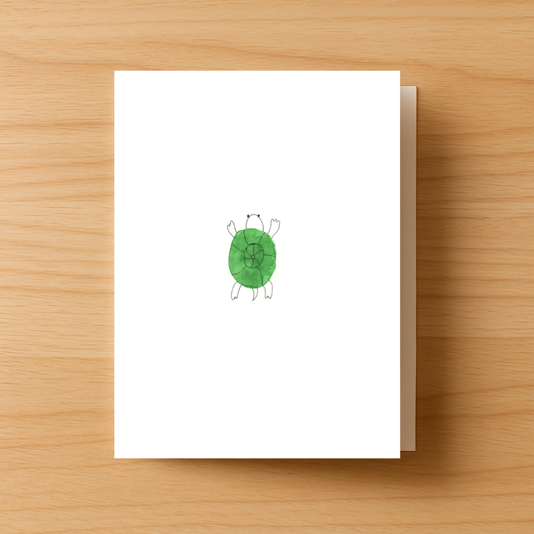 Sea Turtle Greeting Card