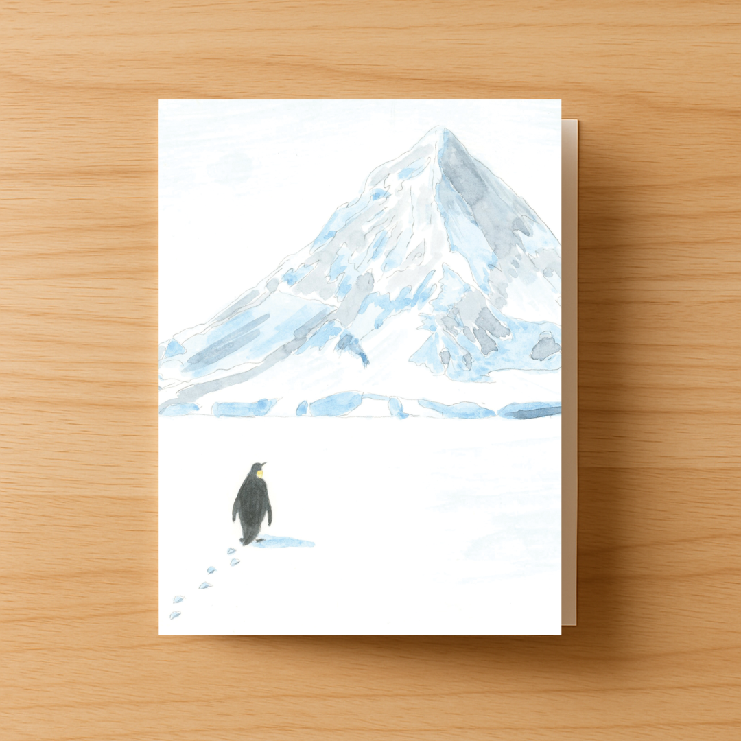 The Penguin Who Chose a Different Way Greeting Card