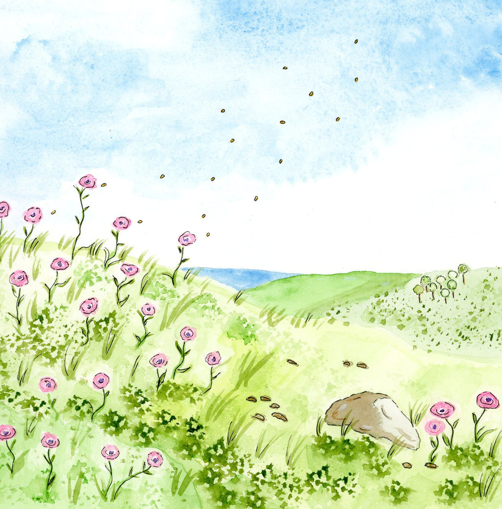 Thank You Greeting Card - Inspired by Tiny Seeds, Big Dreams Book