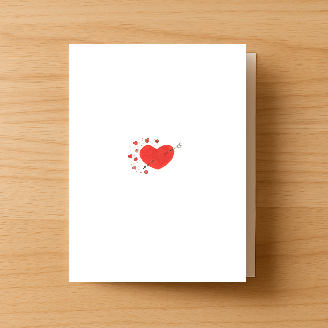 Happy Little Heart Greeting Card