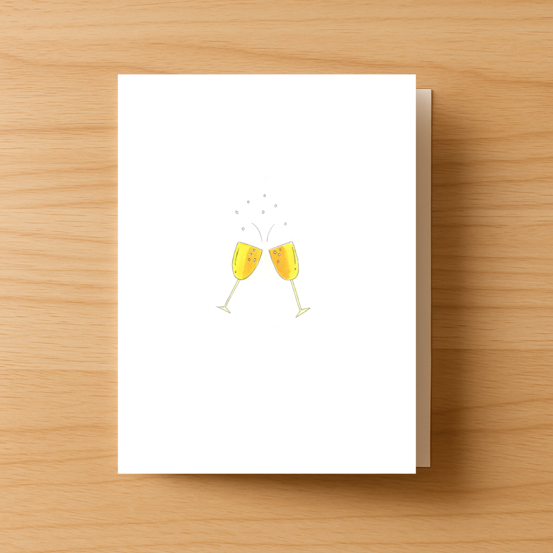To Love & Laughter Greeting Card