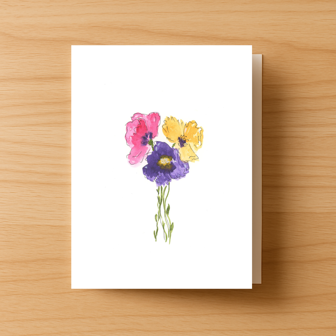 Wildflowers Greeting Card
