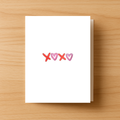 XOXO Greeting Card